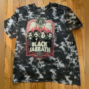 Black Sabbath T-Shirt. Tie Dye. XL.